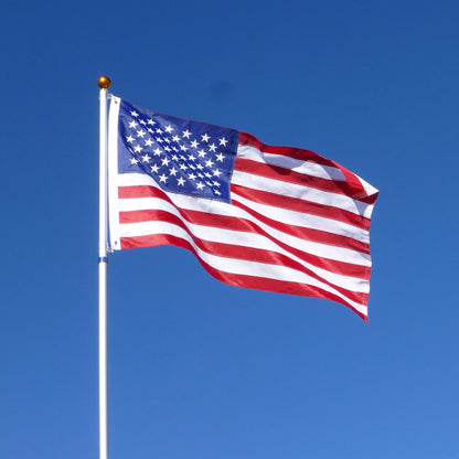 US Flag Embroidered 3x5 Foot Grommeted Flag