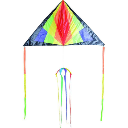 6.5 Foot Festive Sky Delta Kite Package - TEKNACOLOR