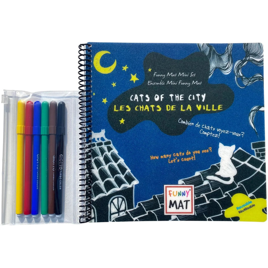 Funny Mat Mini Set | Cats of the City