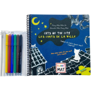 Funny Mat Mini Set | Cats of the City