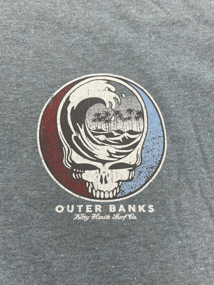Kitty Hawk Surf Company Cranial Maintenance Skull Tee