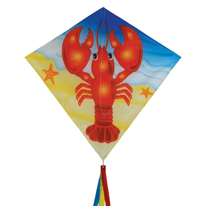 30" Diamond Kite - Lobster