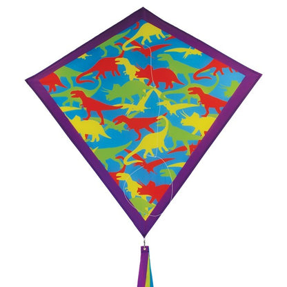30" Diamond Kite - Dinosaur Camouflage