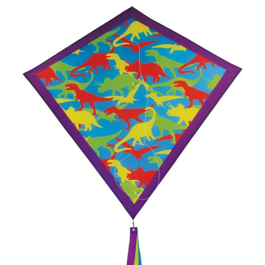 30" Diamond Kite - Dinosaur Camouflage
