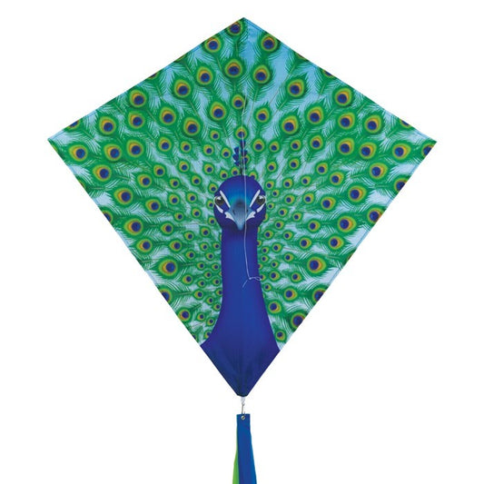 30" Diamond Kite - Peacock