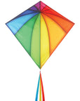 30" Diamond Kite - Rainbow Stained Glass