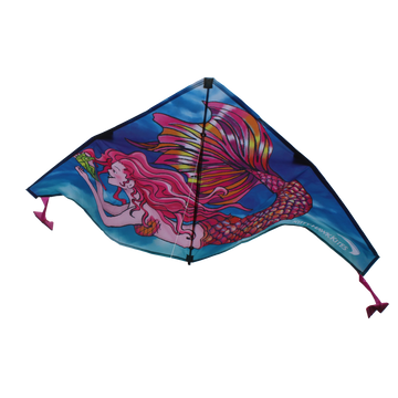 Premier Kites Pink Mermaid Nylon Delta Kite