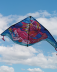 Pink Mermaid Nylon Delta Kite