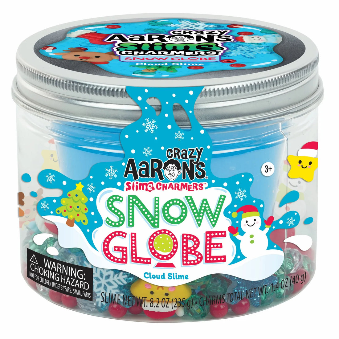 Crazy Aaron's Thinking Putty Slime Charmers - Snow Globe