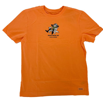 Life Is Good - Outer Banks Nags Head Jake Adirondack T-Shirt