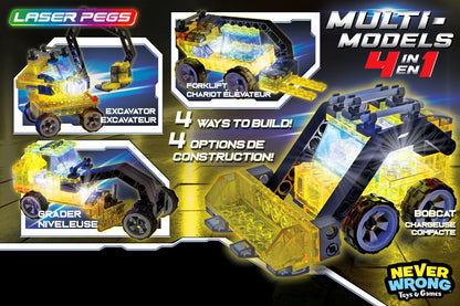 Laser Pegs 4-in-1 Mini Construction