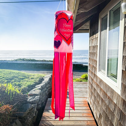 40" 3D Windsock - Valentine's Day