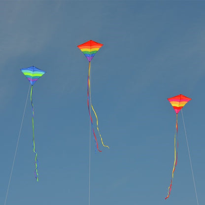 39" Rainbow Arch Diamond Kite