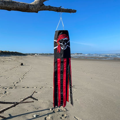 40" Windsock - Jolly Roger Pirate
