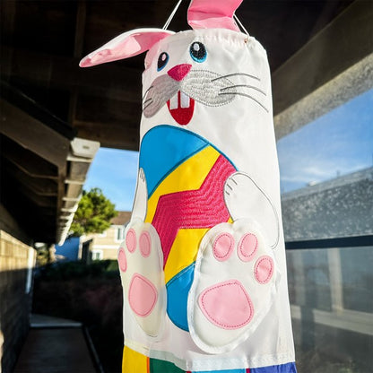 40" 3D Windsock - Easter Bunny