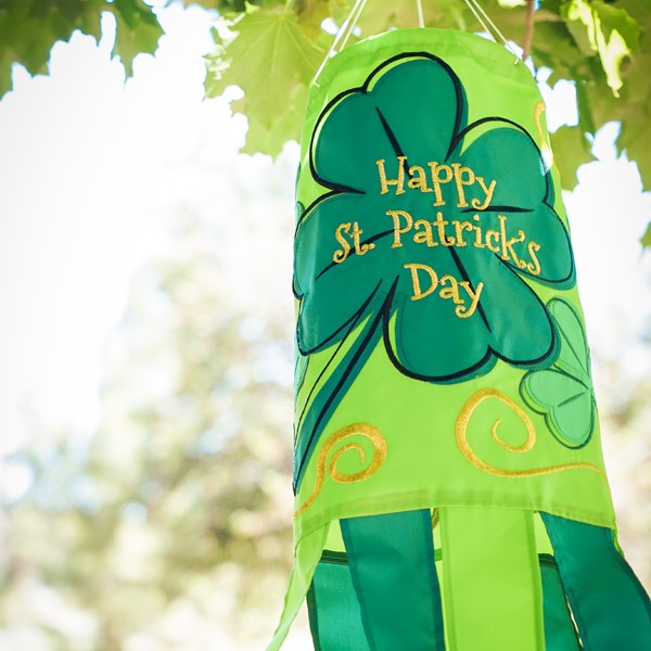 40" 3D Windsock - St Patrick's Day