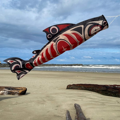48" Fishsock - Salmon Totem