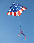 Patriotic Star Delta with Spinning Tail