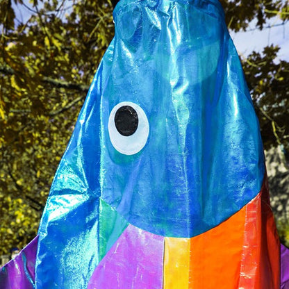 48" Fishsock - Rainbow Iridescent