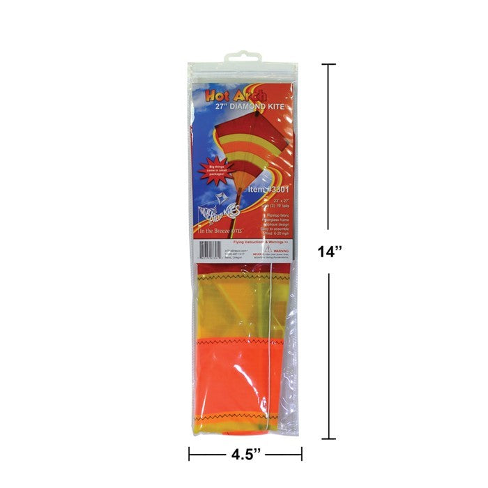 27&quot; Hot Arch Diamond Kite