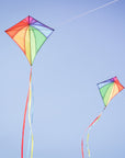 30" Diamond Kite - Rainbow Stained Glass