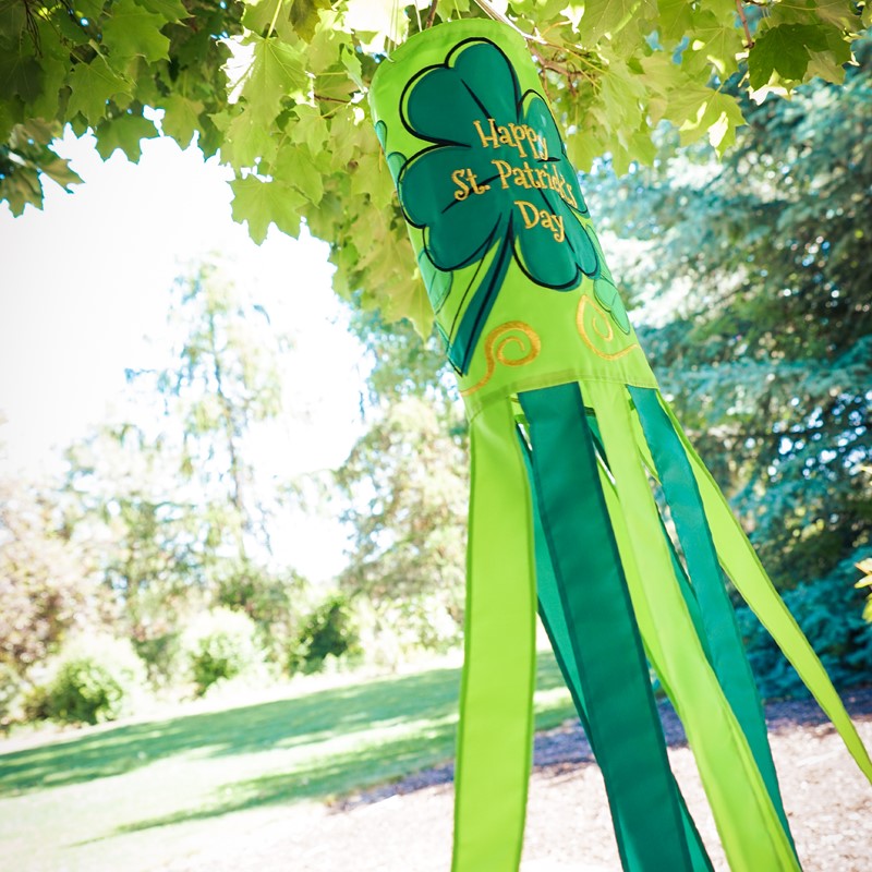 40" 3D Windsock - St Patrick's Day