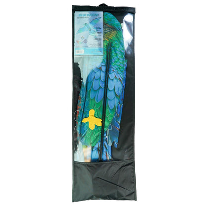 70" 3D Blue Parrot Kite