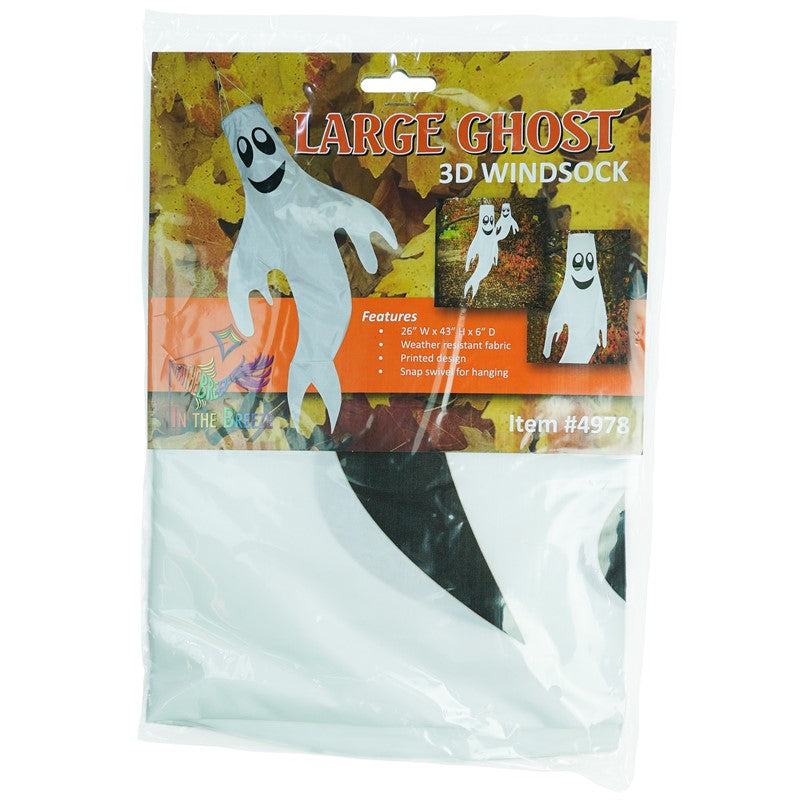 43" 3D Windsock - Large Ghost