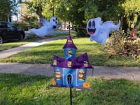 Single Carousel Spinner - Ghosts and Haunted House