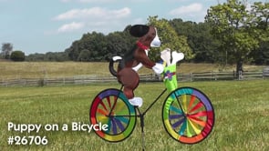 30" Bike Spinner - Puppy
