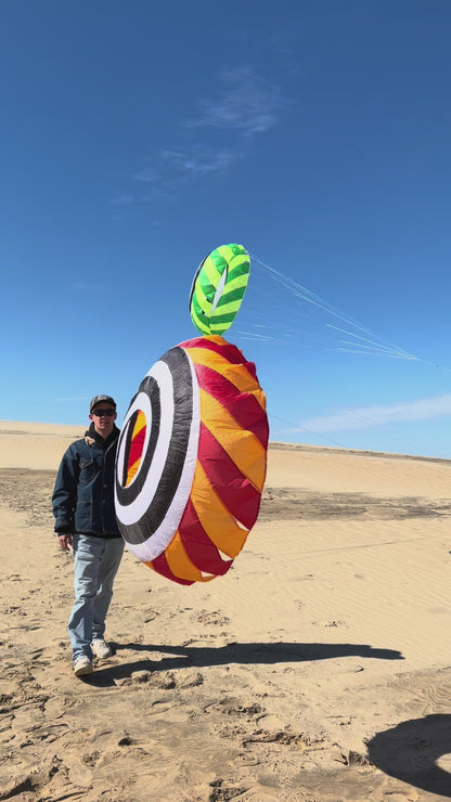 4ft Vertex Bol by Spiderkites - Green