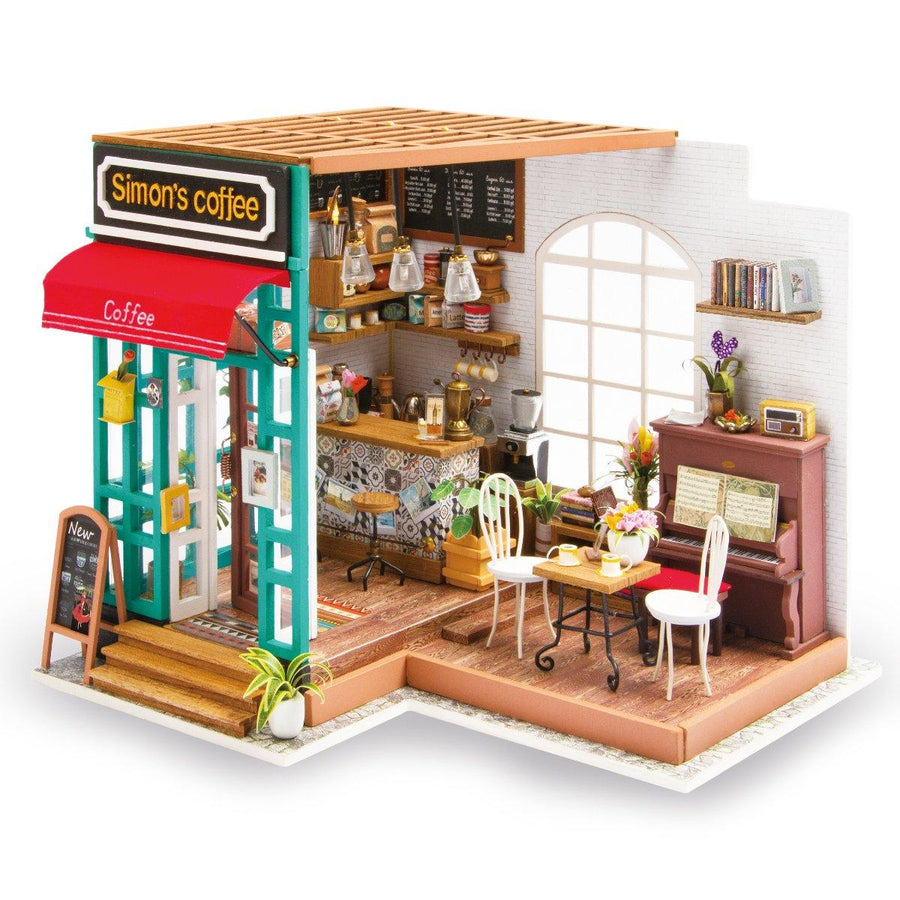 3D Miniature Simon's Coffee Shop - Kitty Hawk Kites Online Store