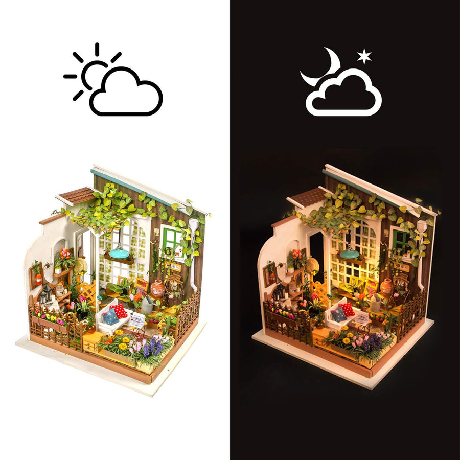 Miller's Garden 3D Wooden Miniature Dollhouse - Kitty Hawk Kites Online Store