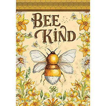 Bee Kind Large Garden Flag - Kitty Hawk Kites Online Store