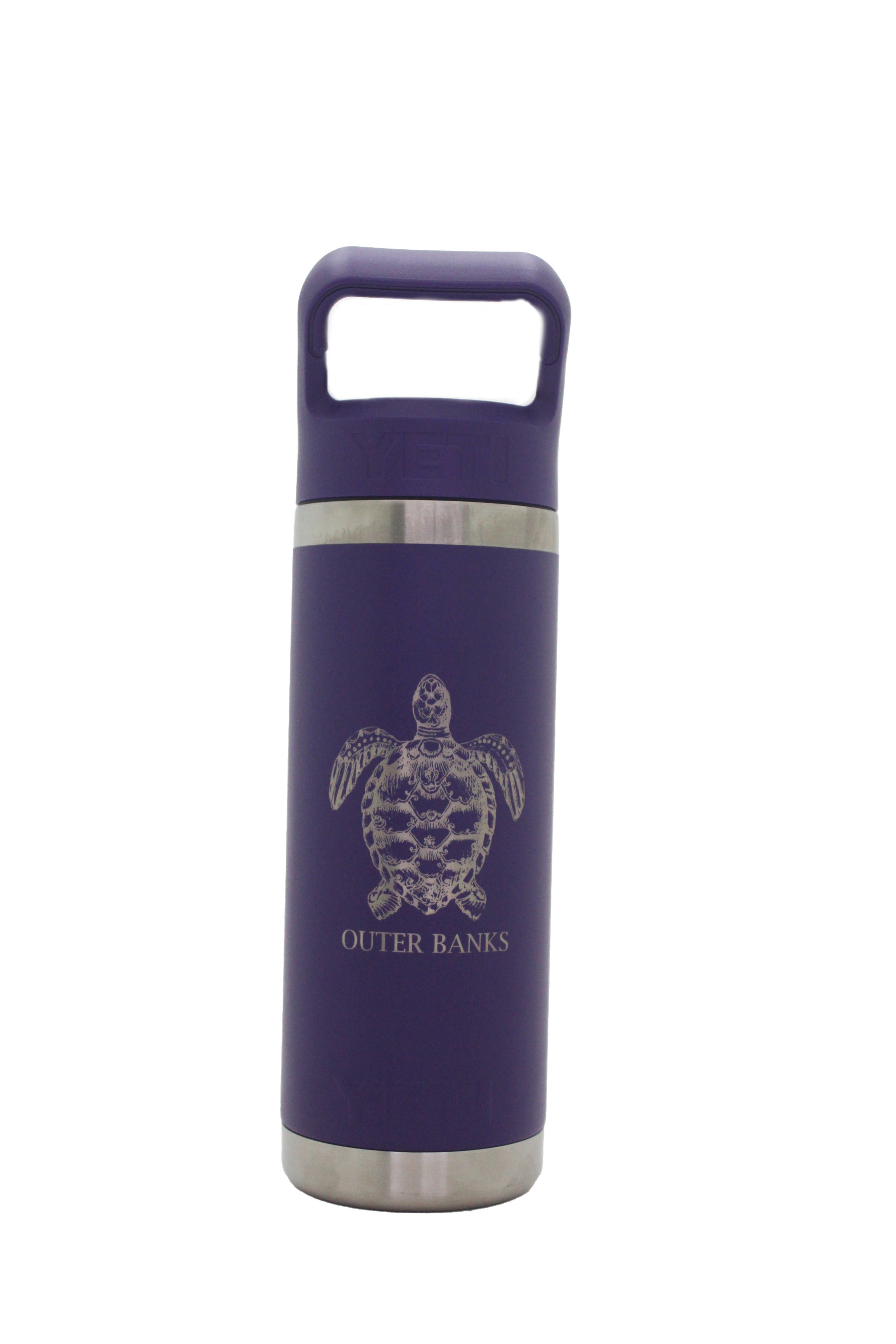 YETI RAMBLER® 18 OZ WATER BOTTLE WITH COLOR-MATCHED STRAW YETI RAMBLER® 18 OZ WATER BOTTLE WITH COLOR-MATCHED STRAW