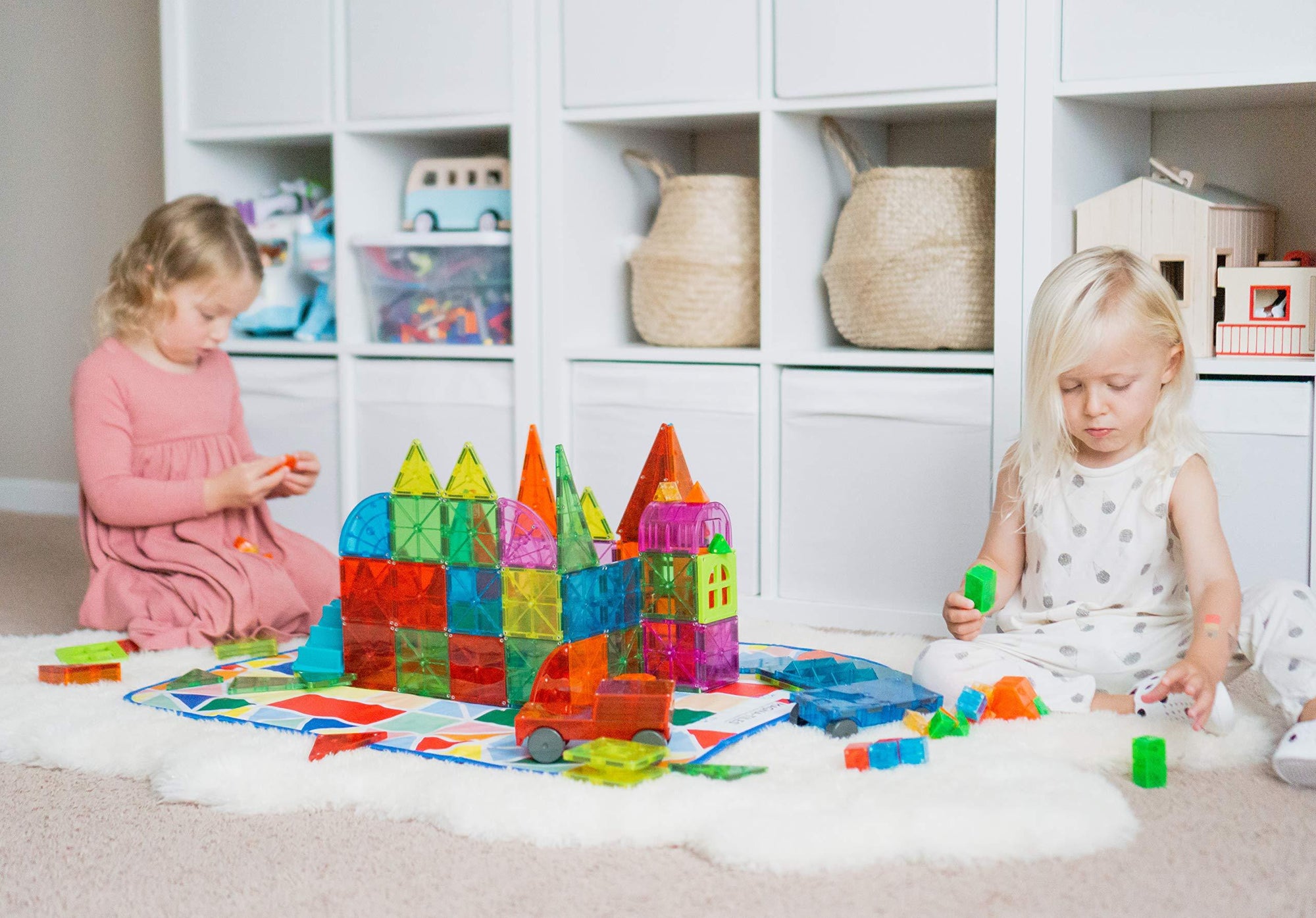 Magna-Tiles Storage Bin &amp; Interactive Play-Mat - Kitty Hawk Kites Online Store