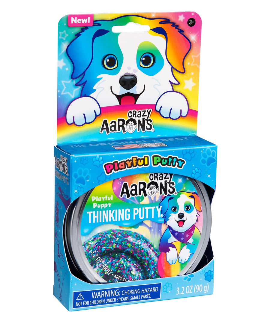 Crazy Aaron’s Putty Pets Playful Puppy Thinking Putty®