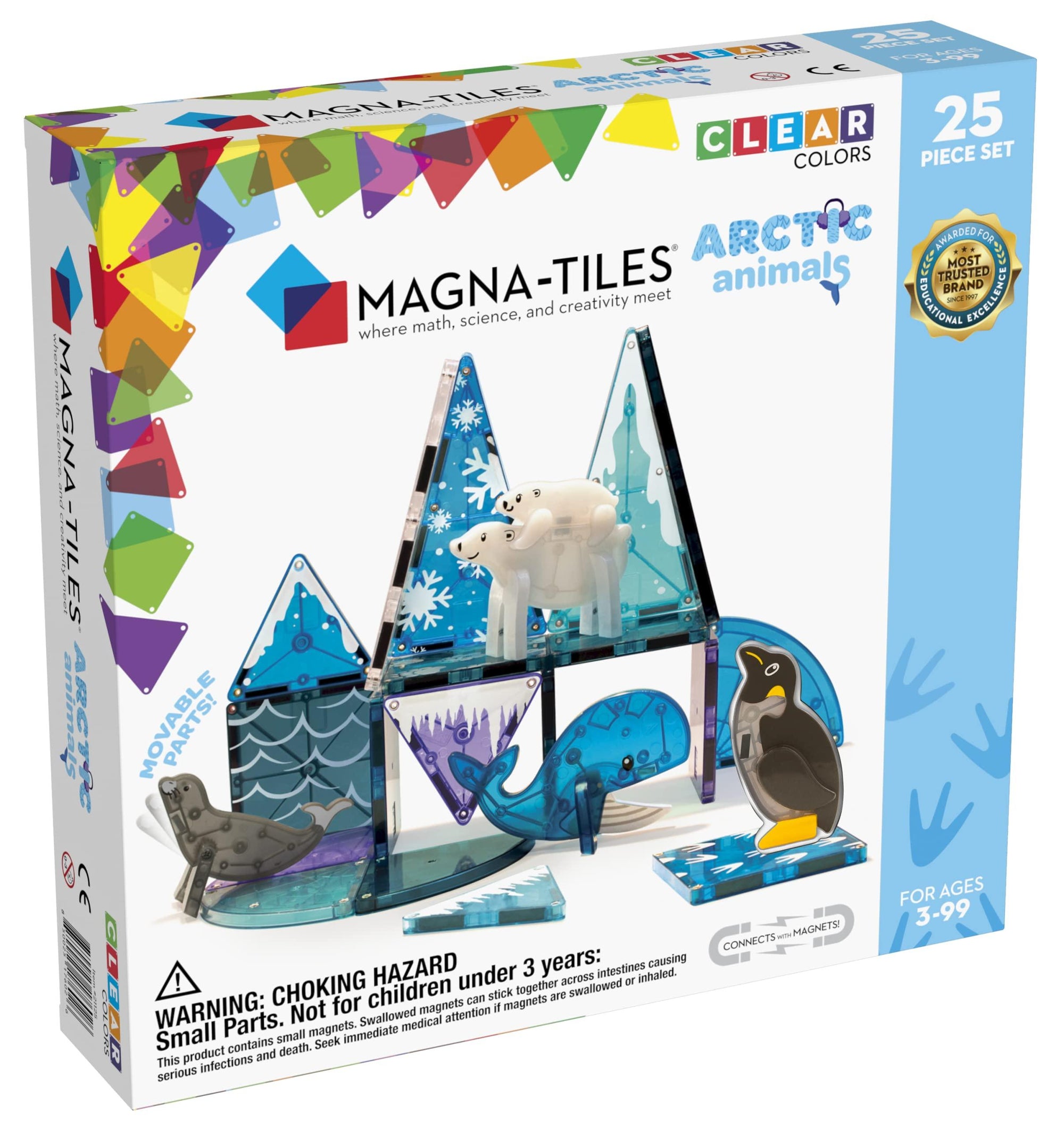 Magna-Tiles Arctic Animals 25 Piece Set - Kitty Hawk Kites Online Store