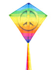 27" Diamond Kite - Rainbow Peace