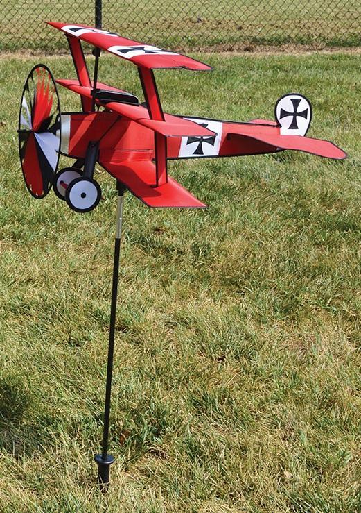 Fokker Tri-Plane Airplane Wind Spinner - Kitty Hawk Kites Online Store