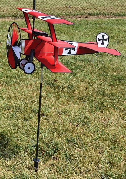 Fokker Tri-Plane Airplane Wind Spinner - Kitty Hawk Kites Online Store