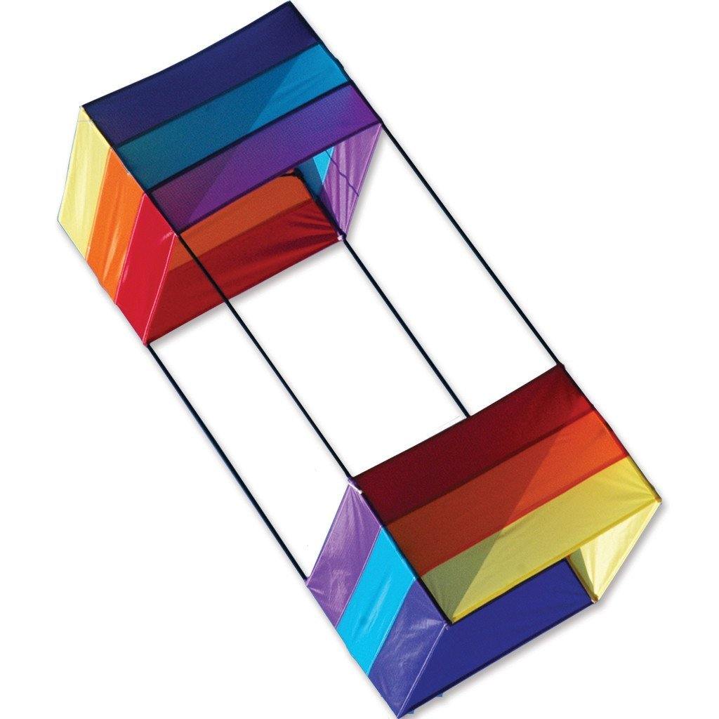 36" Box Kite Rainbow Stripe - Kitty Hawk Kites Online Store