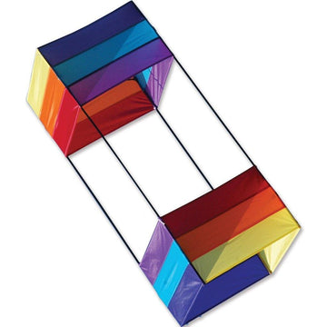 36" Box Kite Rainbow Stripe - Kitty Hawk Kites Online Store