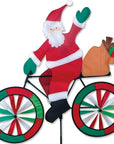 Santa On Bike Wind Spinner - Kitty Hawk Kites Online Store