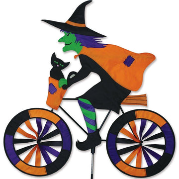 Witch On Bike Wind Spinner - Kitty Hawk Kites Online Store