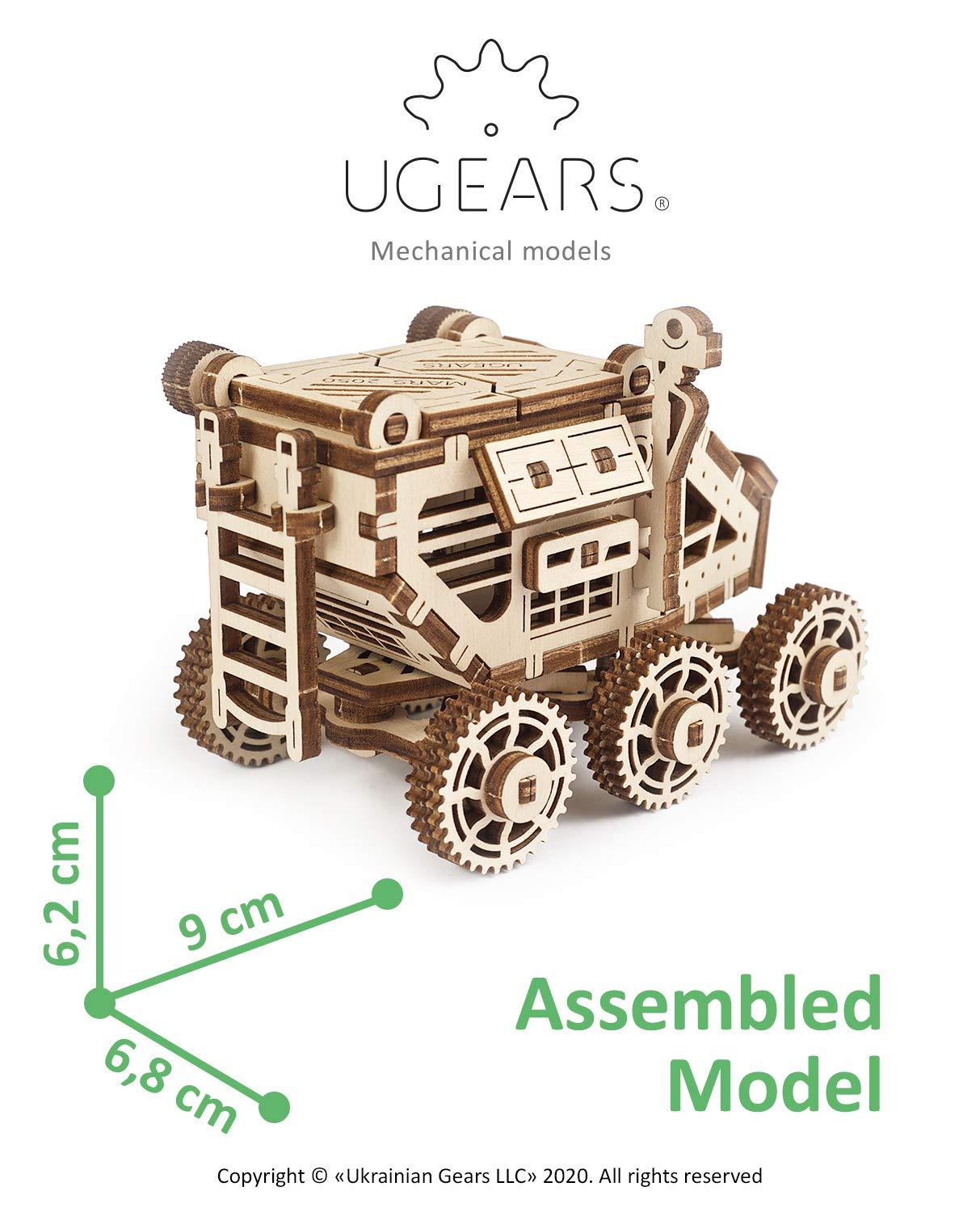 UGears Mars Buggy 3D Model Kit - Kitty Hawk Kites Online Store