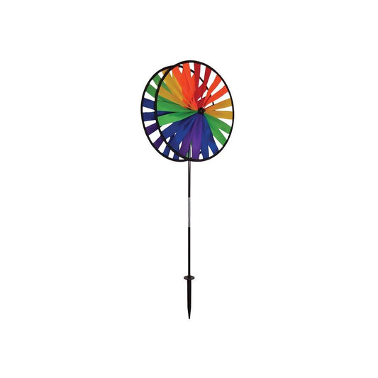 Rainbow Duo Wheel Wind Spinner - Kitty Hawk Kites Online Store