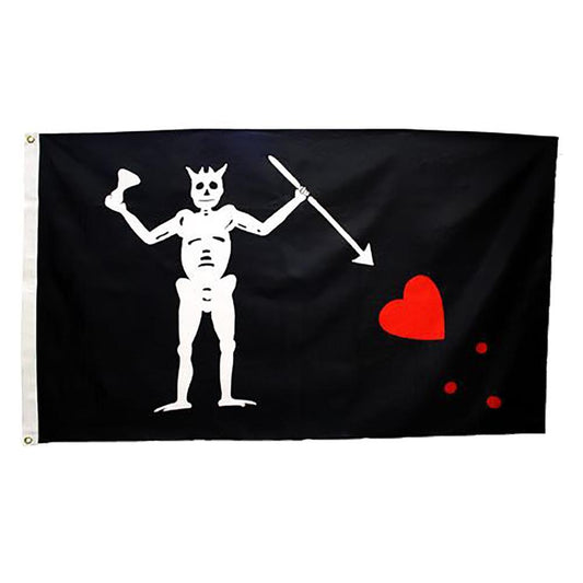 Edward Teach 3x5 Grommet Flag - Kitty Hawk Kites Online Store