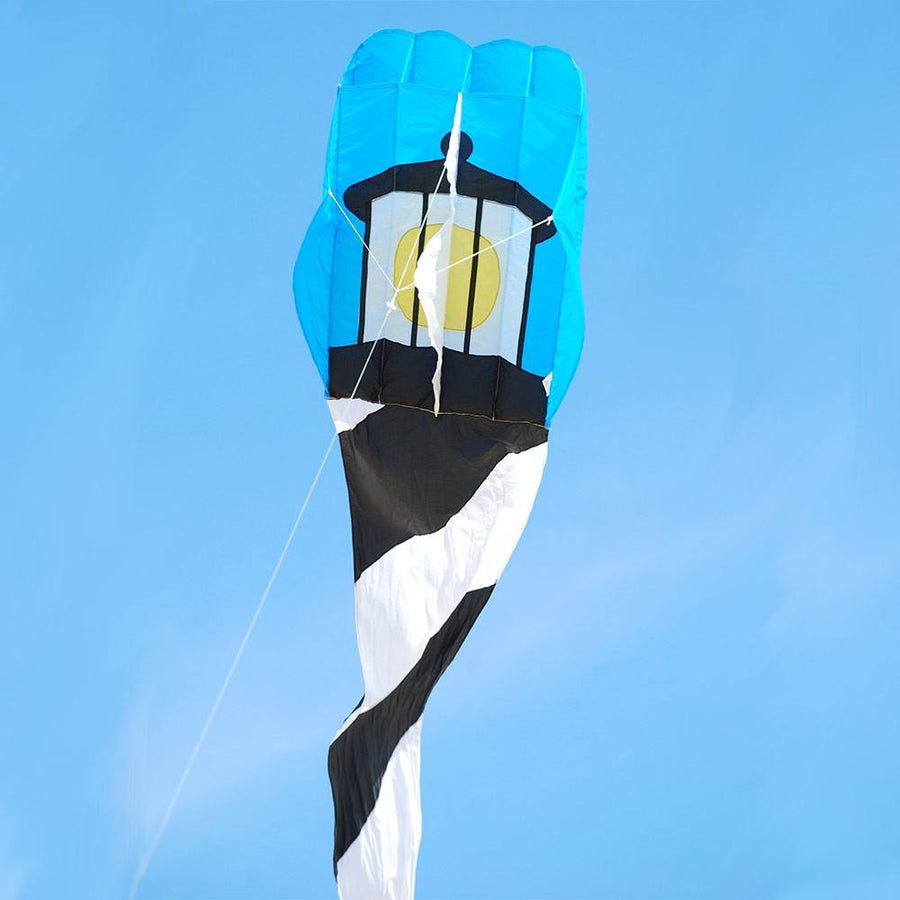 Cape Hatteras Lighthouse Parafoil 5 Flo Tail Kite - Kitty Hawk Kites Online Store