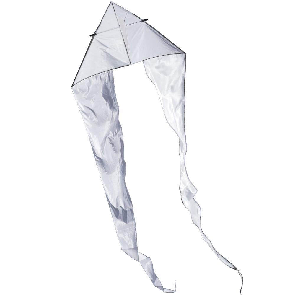 6.5 Foot White Pyro Delta Kite - Kitty Hawk Kites Online Store